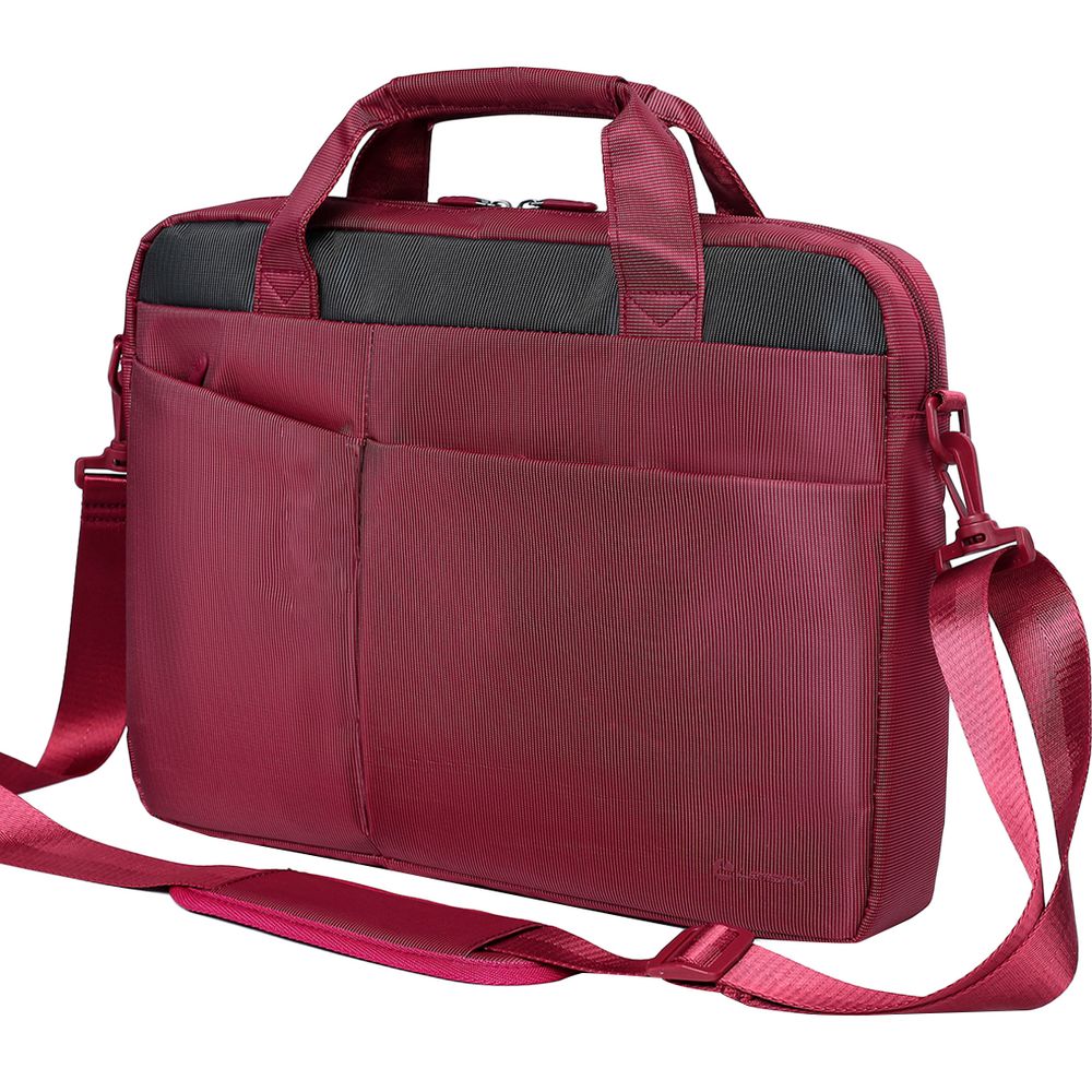 Cумка для ноутбука L245, бордовая (Изображение 4)