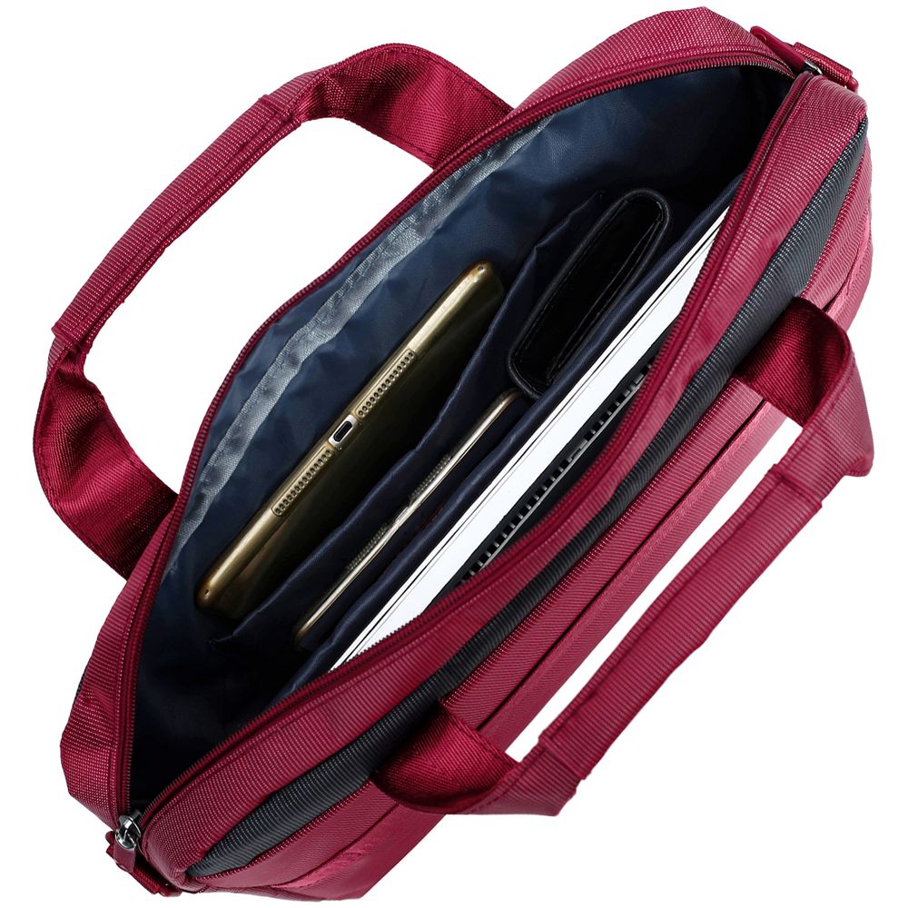 Cумка для ноутбука L245, бордовая (Изображение 8)