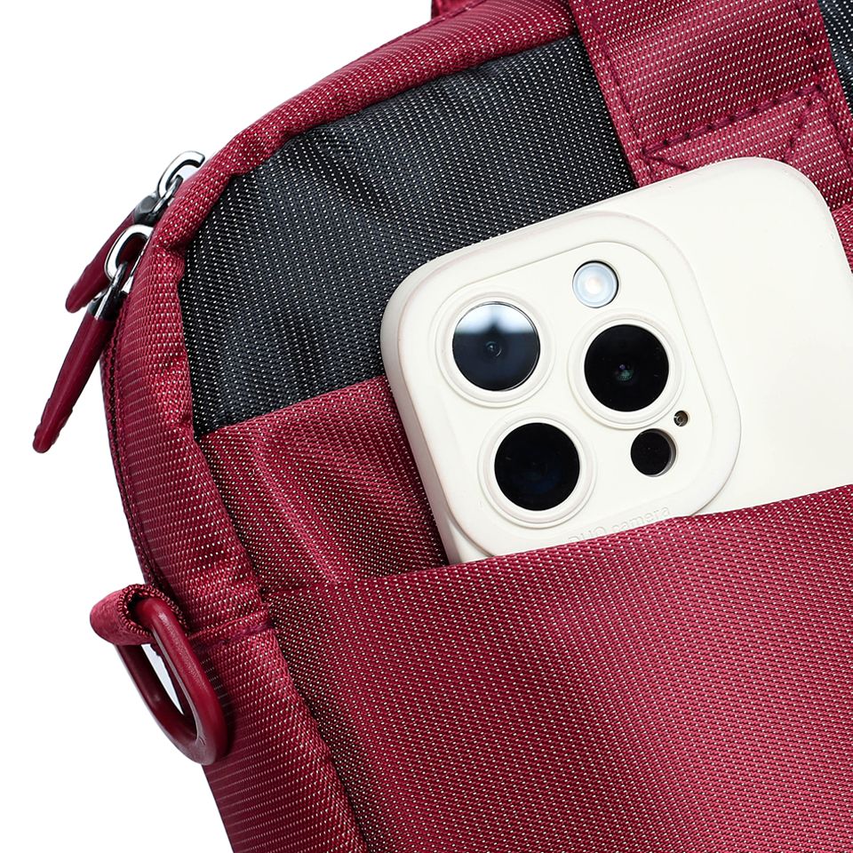 Cумка для ноутбука L245, бордовая (Изображение 10)