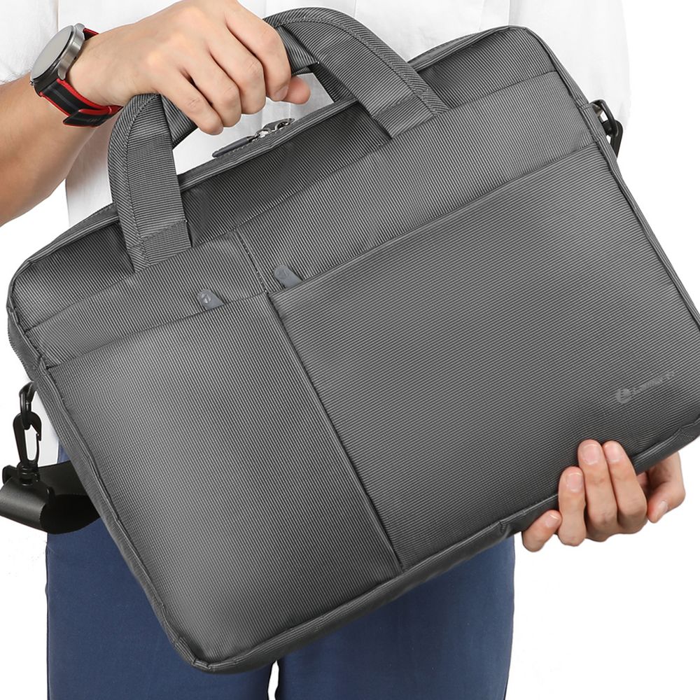 Cумка для ноутбука L245, темно-серая (Изображение 18)
