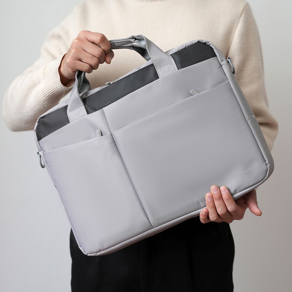 Cумка для ноутбука L245, светло-серая (Изображение 14)