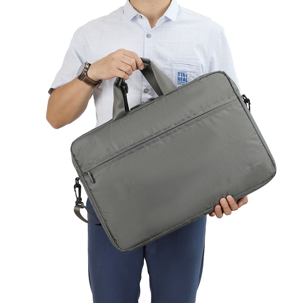 Cумка для ноутбука L217, темно-серая (Изображение 16)