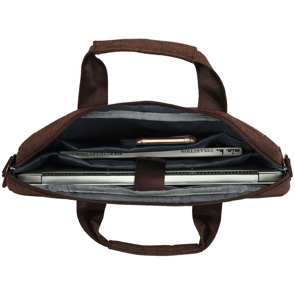 Cумка для ноутбука L224, коричневая (Изображение 7)