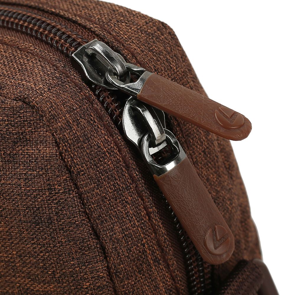 Cумка для ноутбука L224, коричневая (Изображение 9)