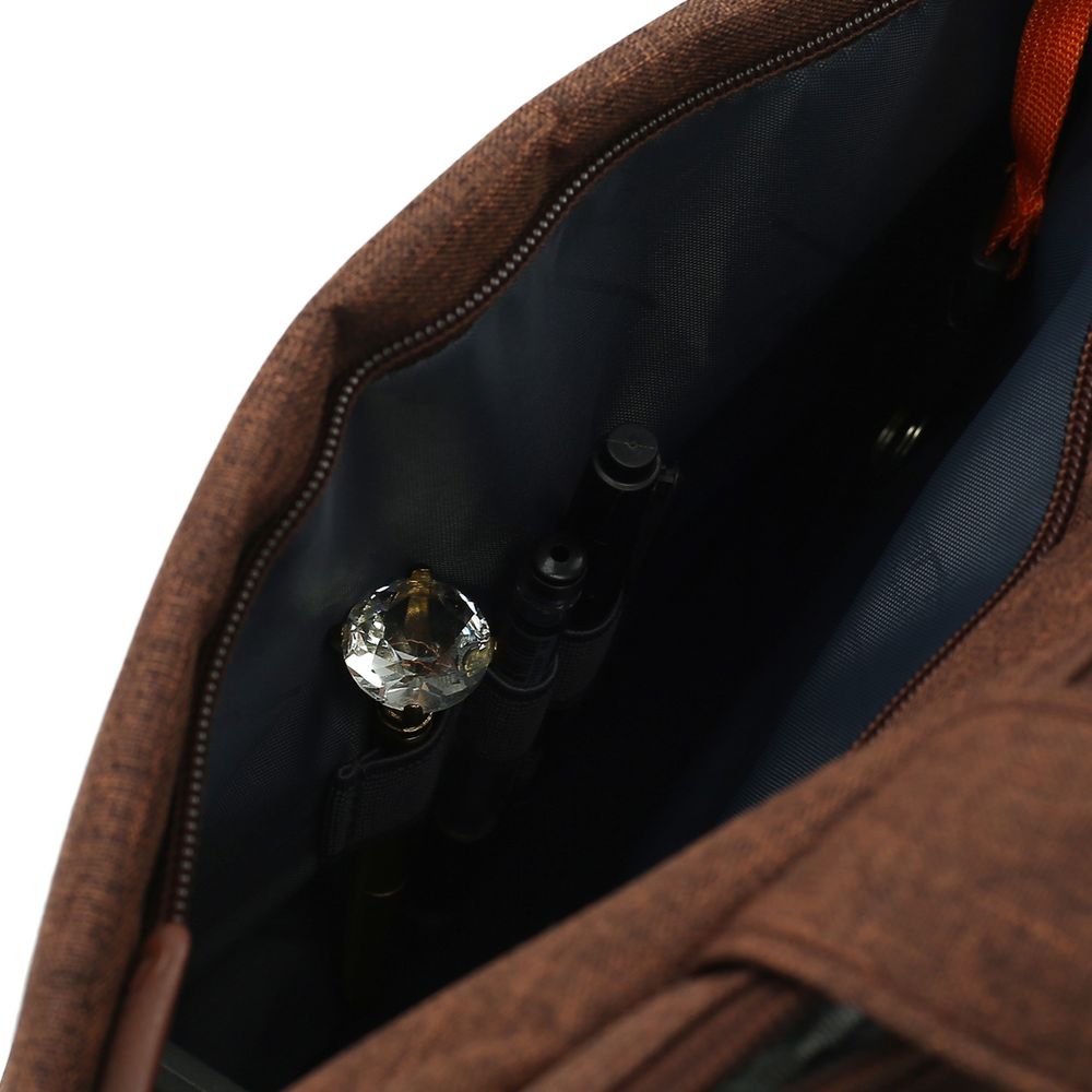 Cумка для ноутбука L224, коричневая (Изображение 11)