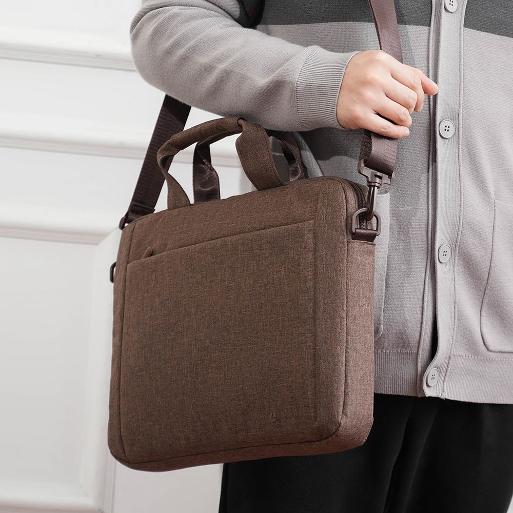 Cумка для ноутбука L224, коричневая (Изображение 13)