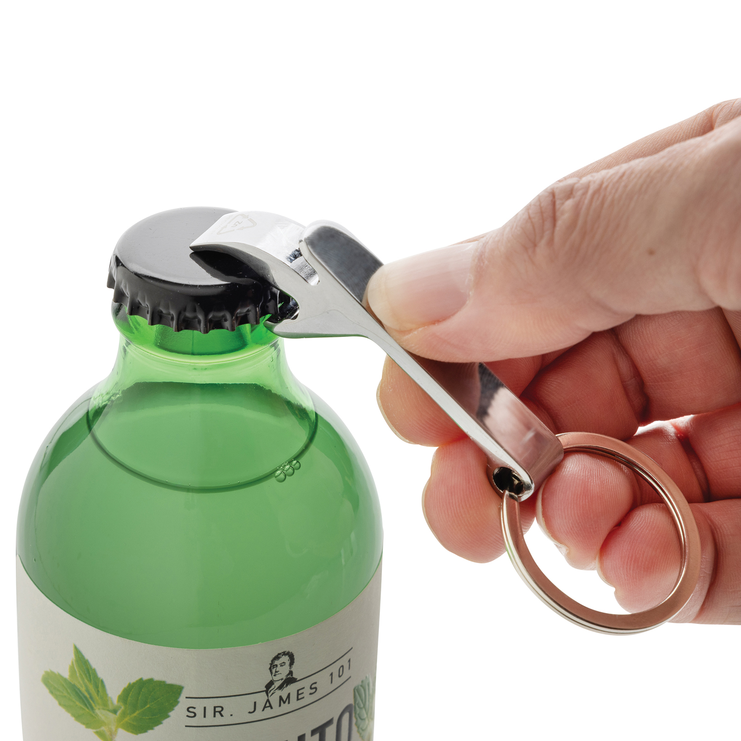 Открывалка для бутылок с кольцом из переработанного цинкового сплава RCS (Изображение 7)