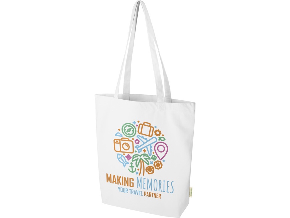 Эко-сумка Orissa (белый)  (Изображение 6)