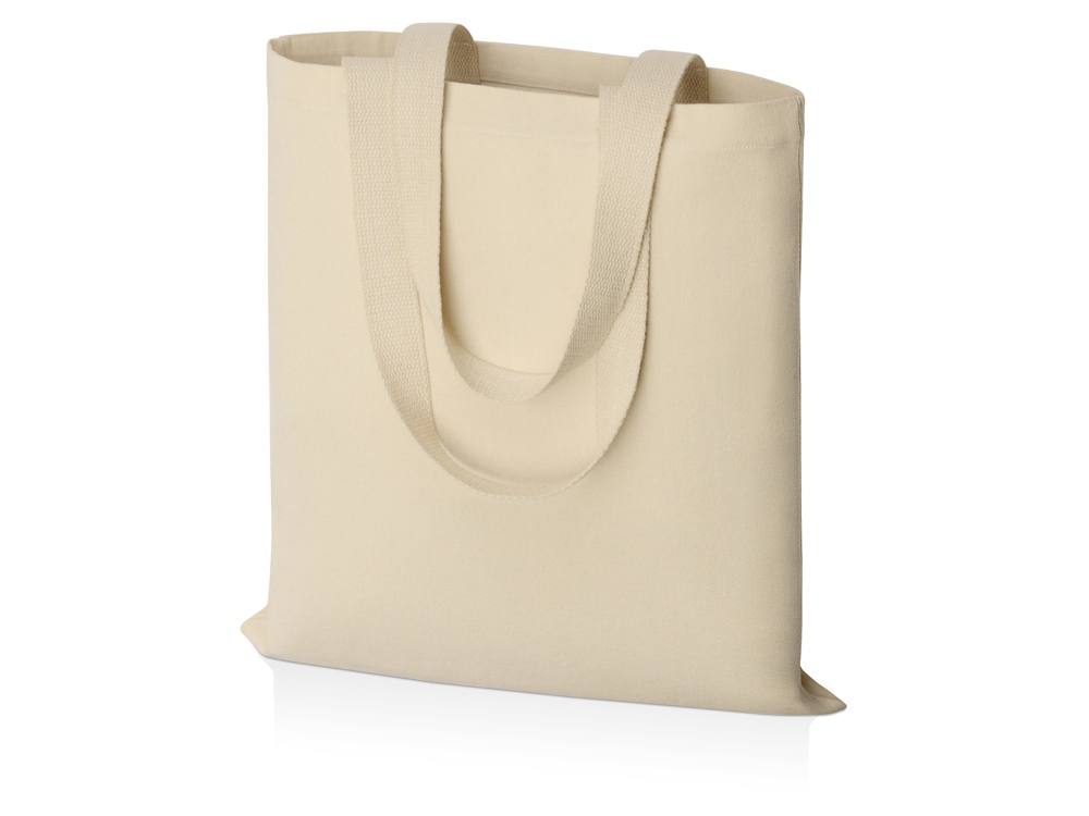 Сумка для шопинга Steady хлопковая с парусиновыми ручками, 260 г/м2 (натуральный) 