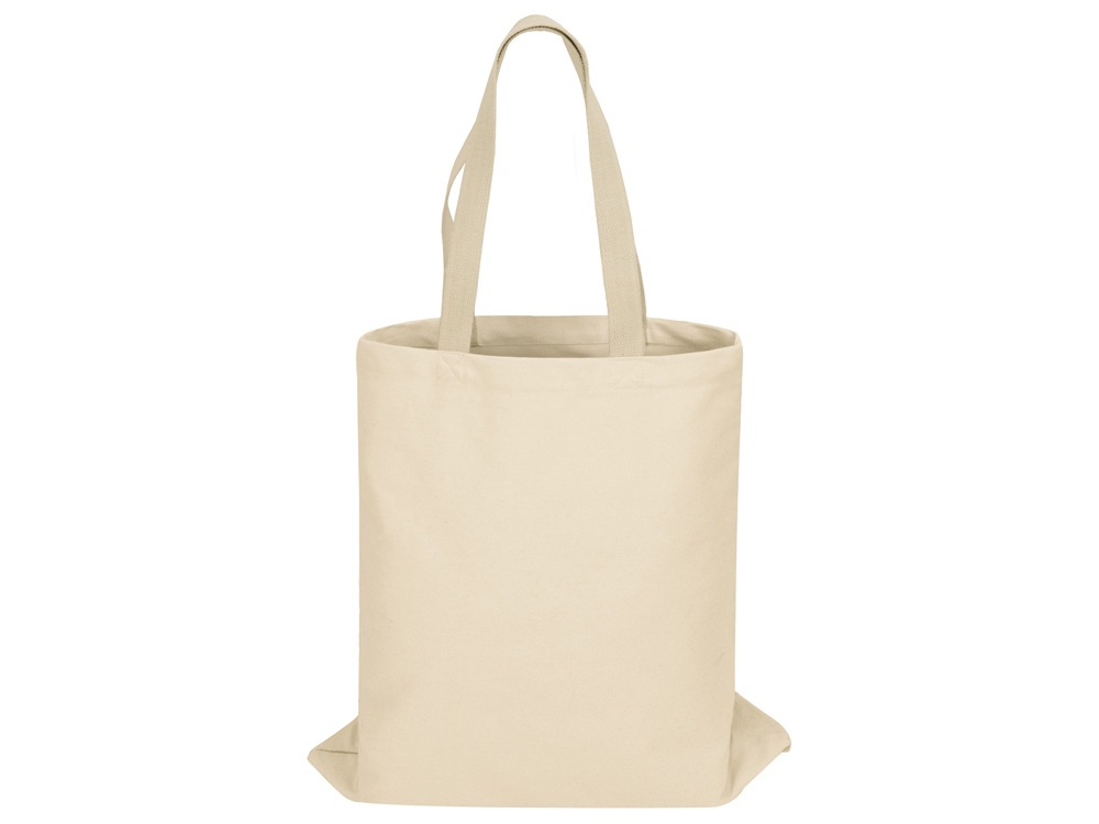 Сумка для шопинга Steady хлопковая с парусиновыми ручками, 260 г/м2 (натуральный)  (Изображение 3)