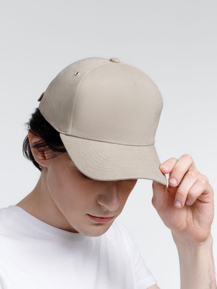 Бейсболка Standard, серая (Изображение 5)