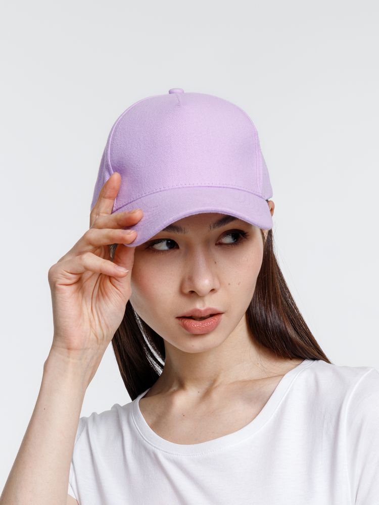 Бейсболка Standard, сиреневая (Изображение 4)