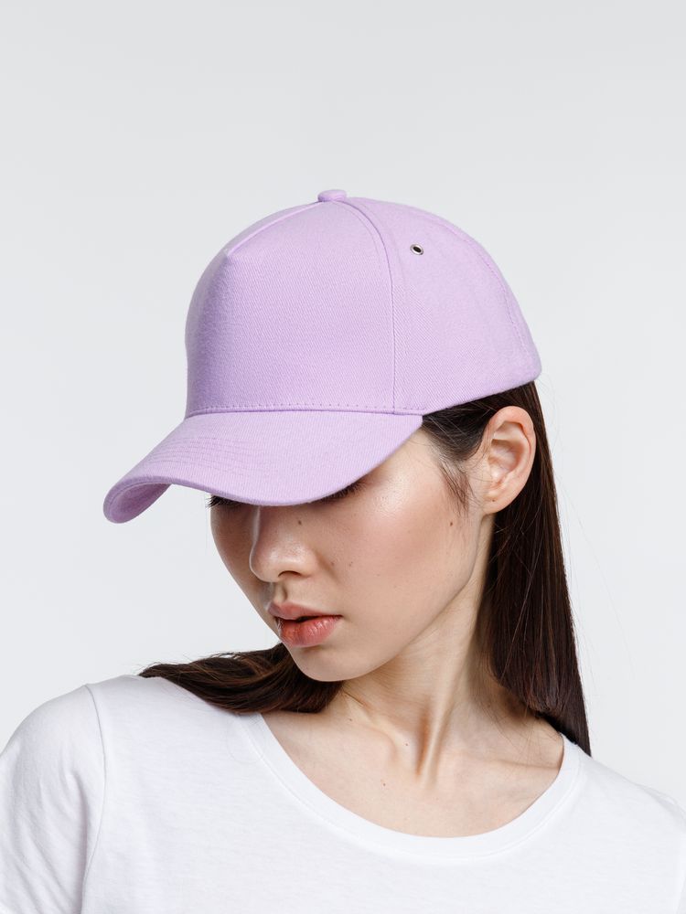 Бейсболка Standard, сиреневая (Изображение 5)