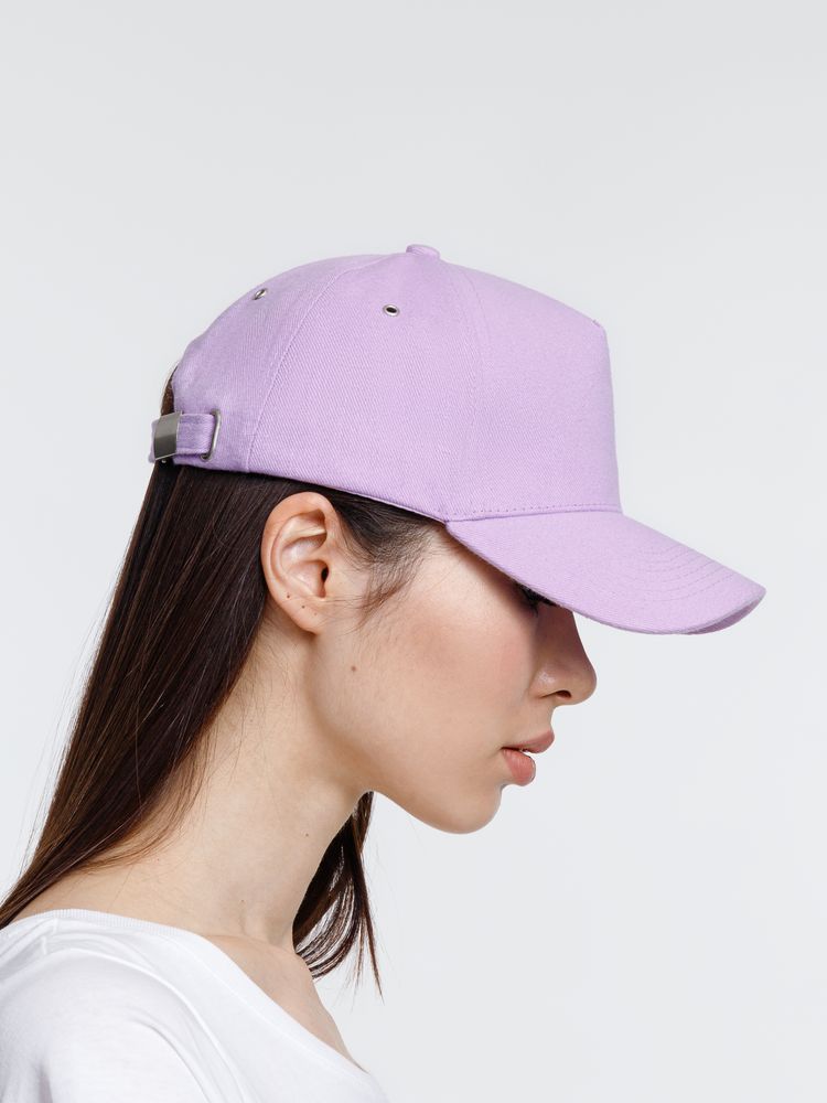Бейсболка Standard, сиреневая (Изображение 6)