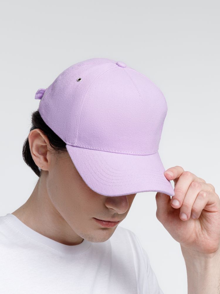 Бейсболка Standard, сиреневая (Изображение 9)