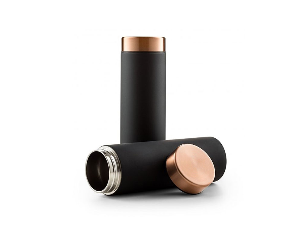 Термос LE BATON (черный/медный)  (Изображение 2)