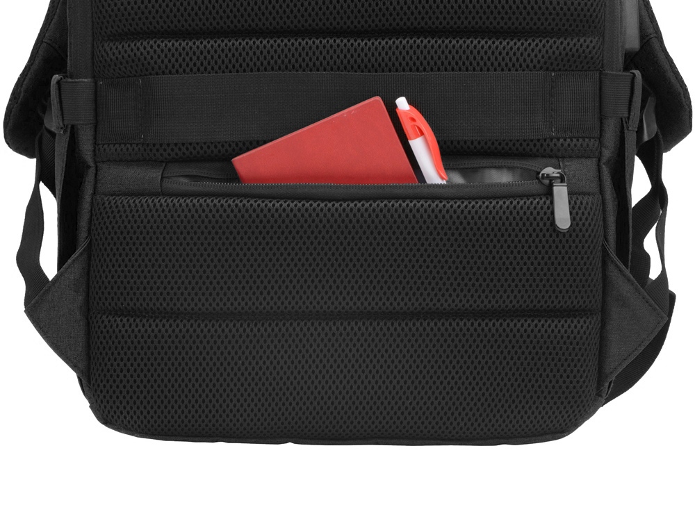 Антикражный рюкзак Zest для ноутбука 15.6' (черный)  (Изображение 11)