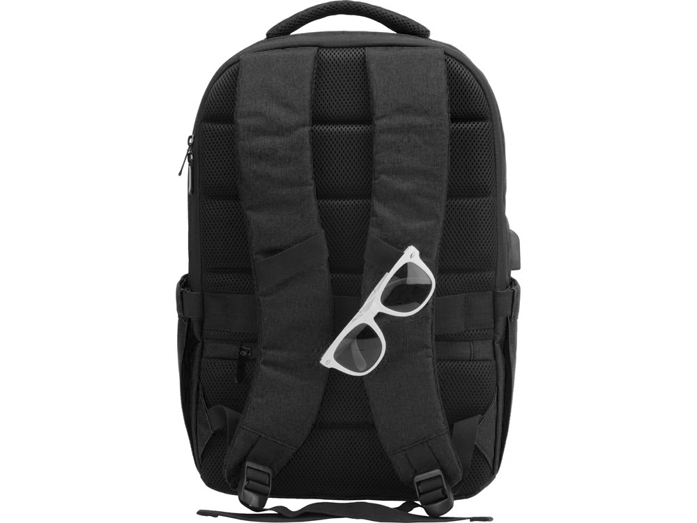 Антикражный рюкзак Zest для ноутбука 15.6' (черный)  (Изображение 12)