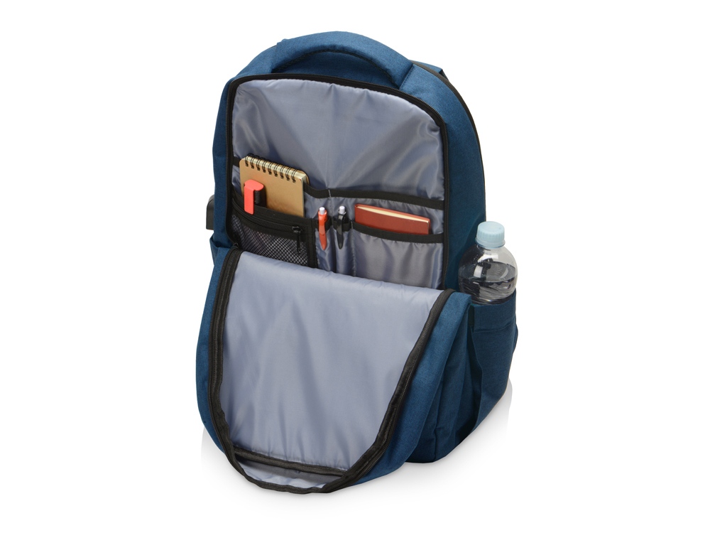Антикражный рюкзак Zest для ноутбука 15.6' (синий)  (Изображение 2)