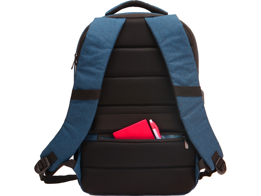 Антикражный рюкзак Zest для ноутбука 15.6' (синий)  (Изображение 10)