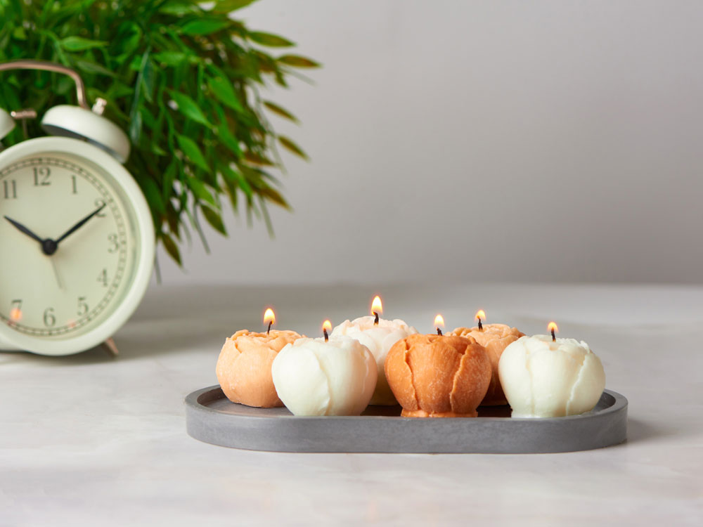 Набор свечей на подставке Пионы (Р) (Изображение 11)