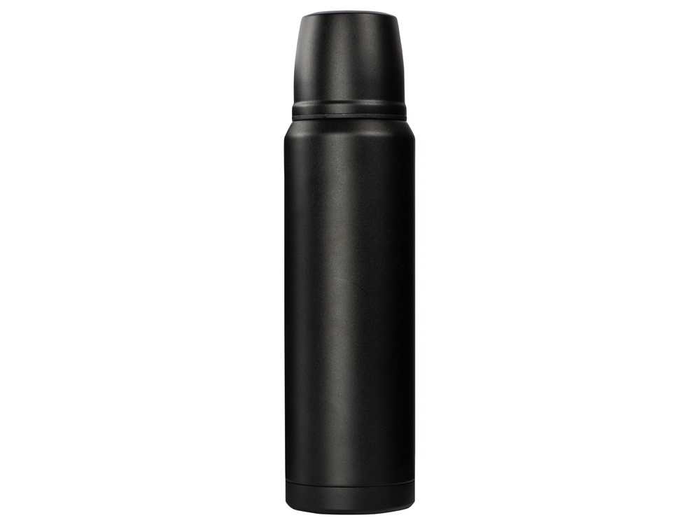 Термос с чашей и двойными медными стенками Stern, 1 л, черный (Р) (Изображение 4)