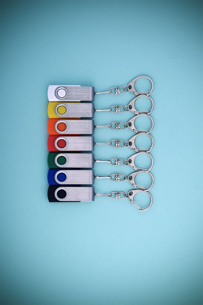 Флешка Twist, оранжевая, 16 Гб (Изображение 6)