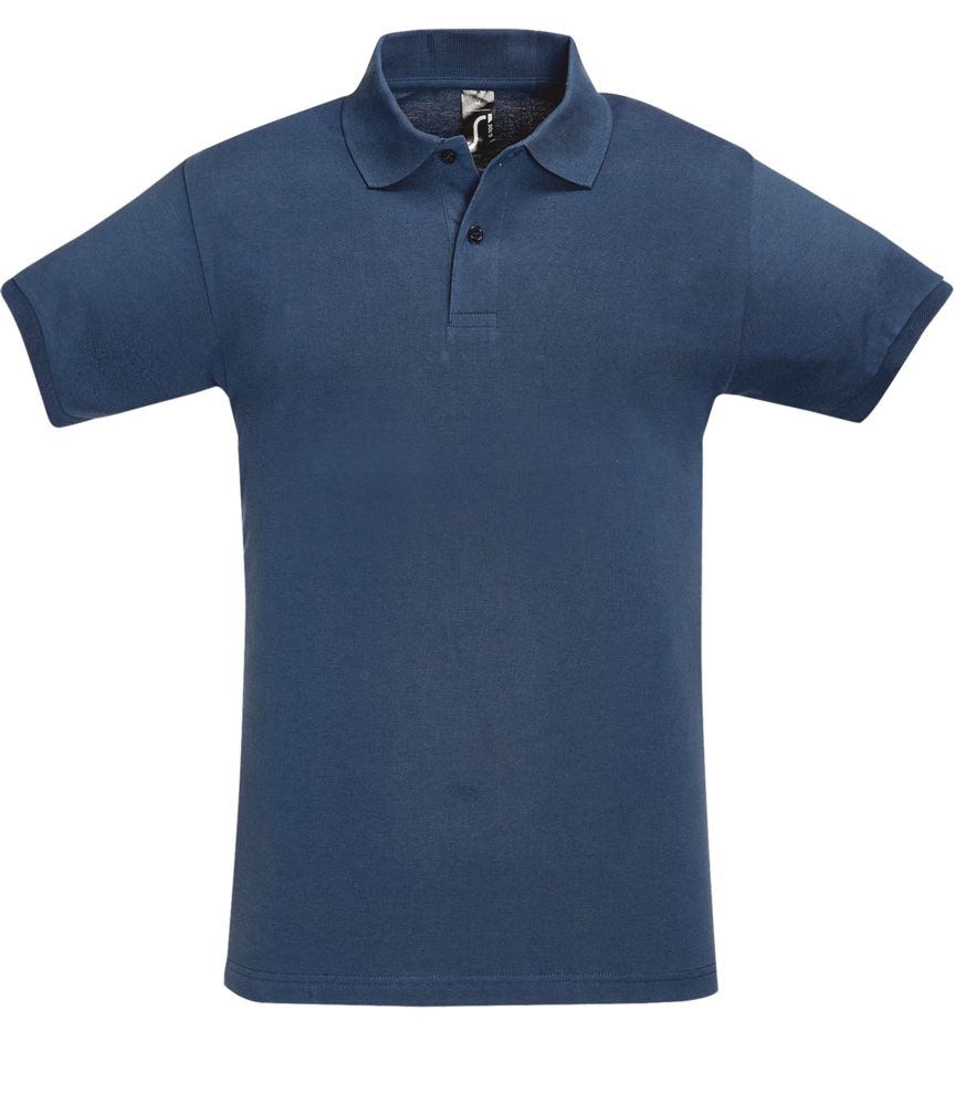 Рубашка поло мужская Perfect Men синий джинс, размер XXL (Изображение 1)