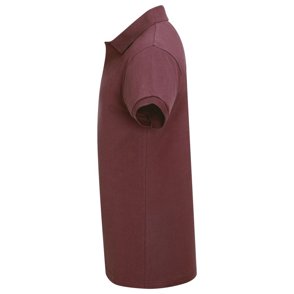 Рубашка поло мужская Perfect Men 180, бордовая, размер XL (Изображение 3)