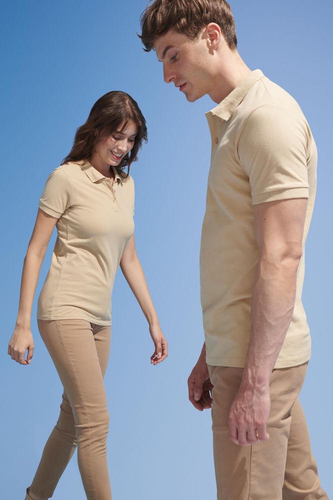 Рубашка поло мужская Perfect Men 180, бордовая, размер XL (Изображение 5)