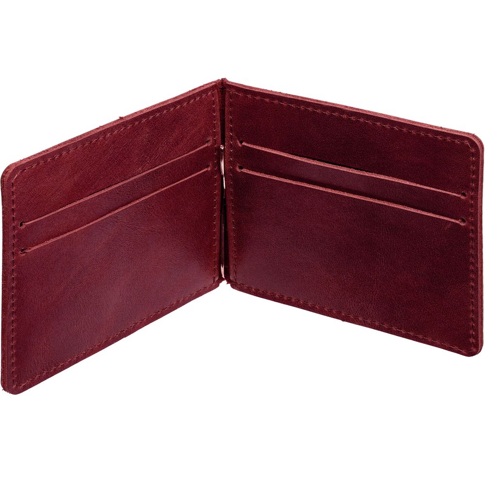 Зажим для купюр Apache, темно-красный (Изображение 5)