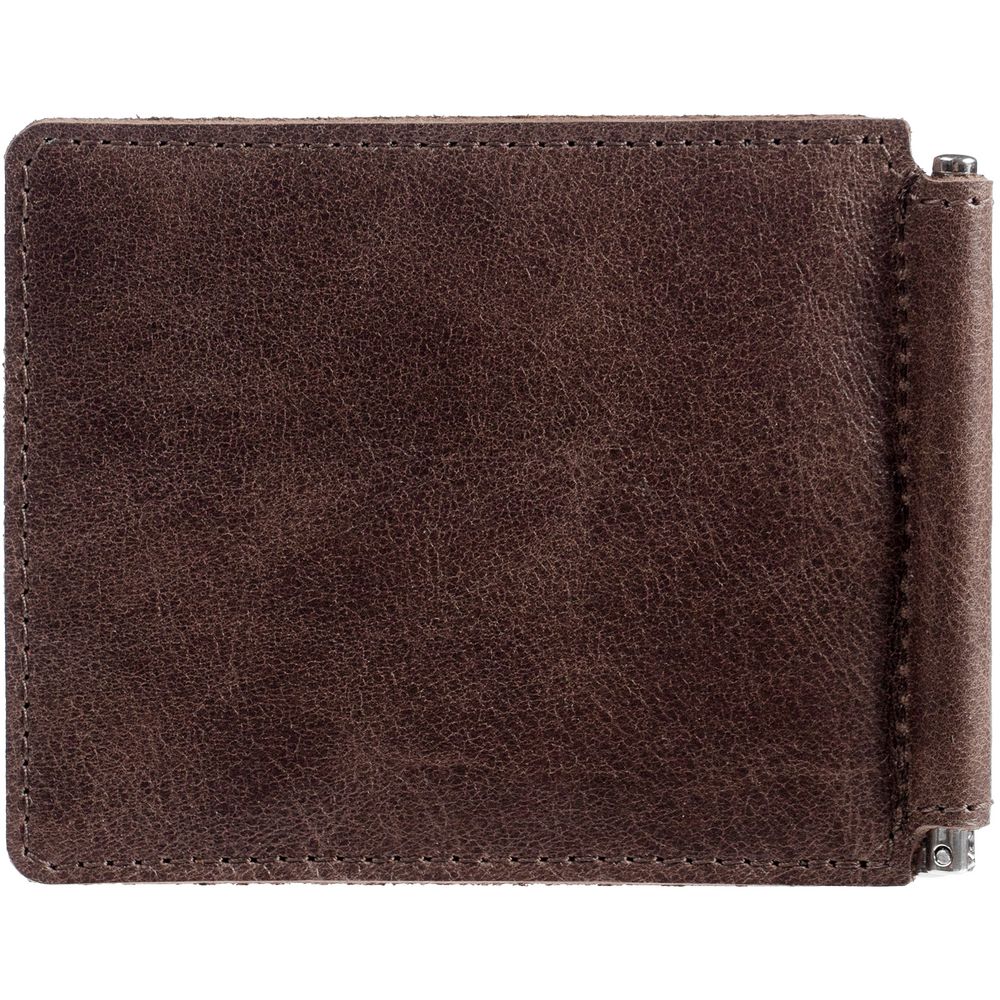 Зажим для купюр Apache, темно-коричневый (Изображение 2)