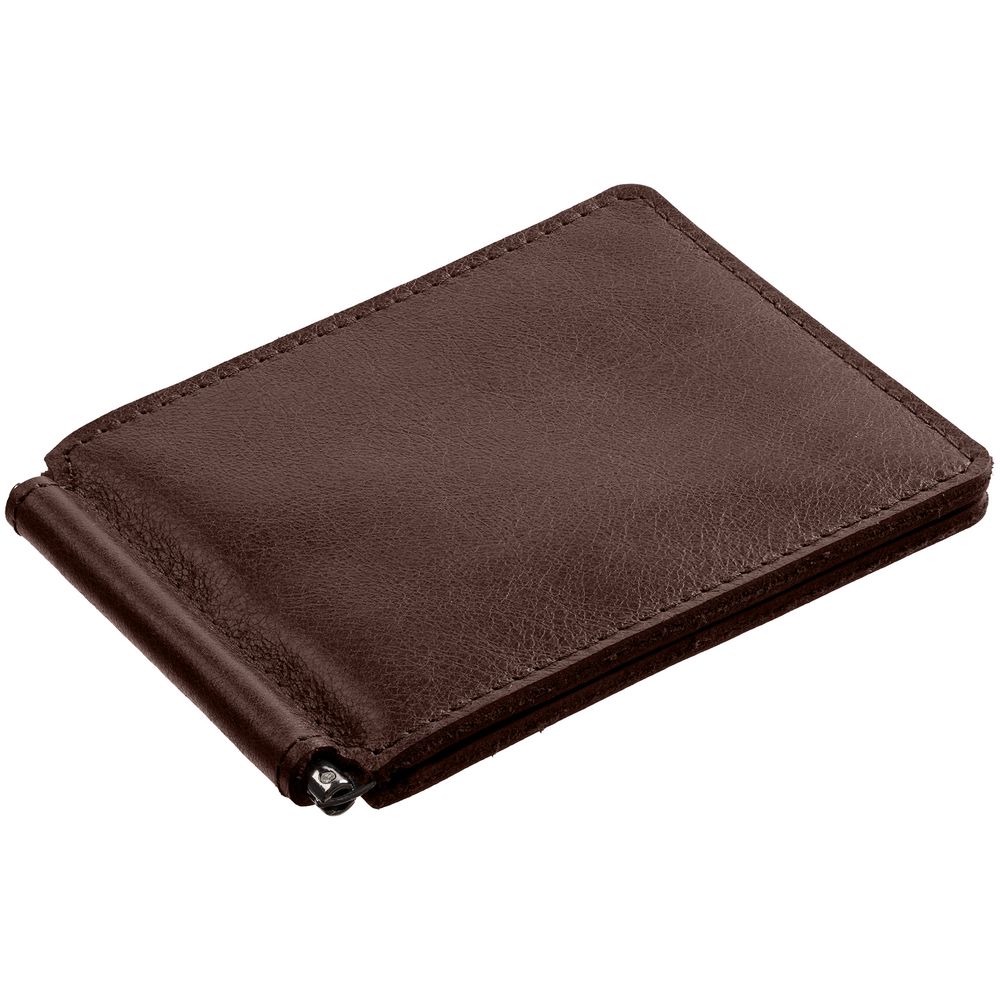 Зажим для купюр Apache, темно-коричневый (Изображение 4)