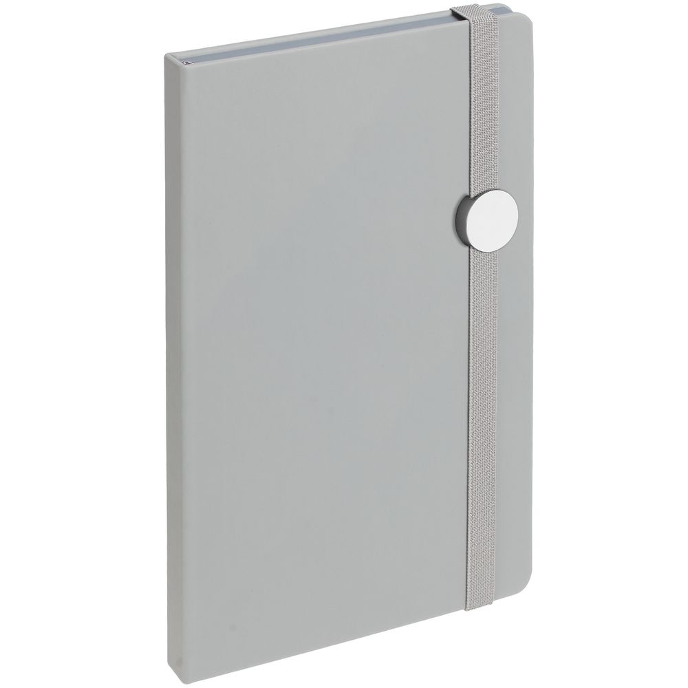 Блокнот Shall Round, серый (Изображение 2)