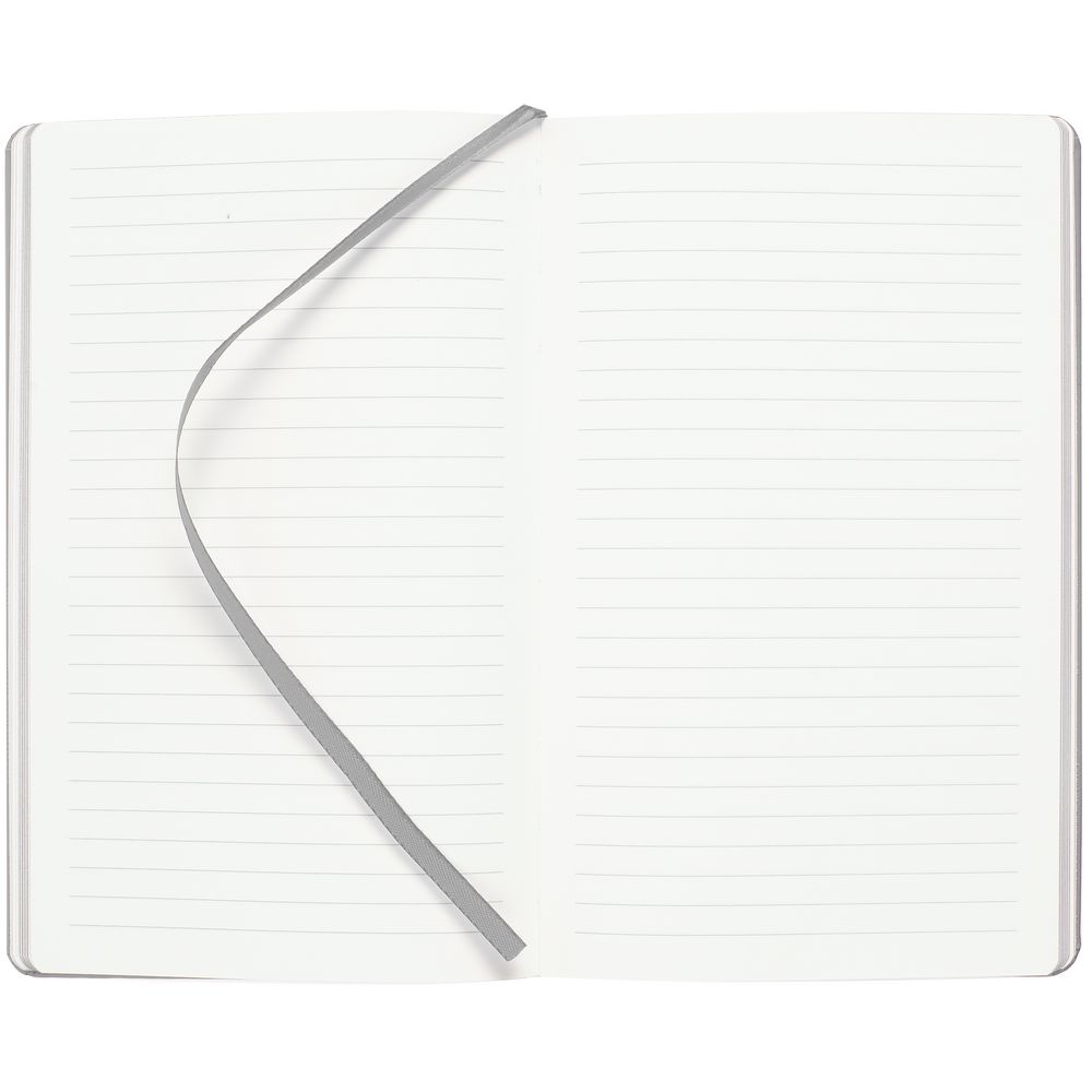 Блокнот Shall Round, серый (Изображение 5)