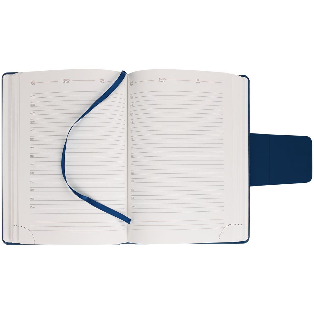 Ежедневник Capital, недатированный, темно-синий (Изображение 5)
