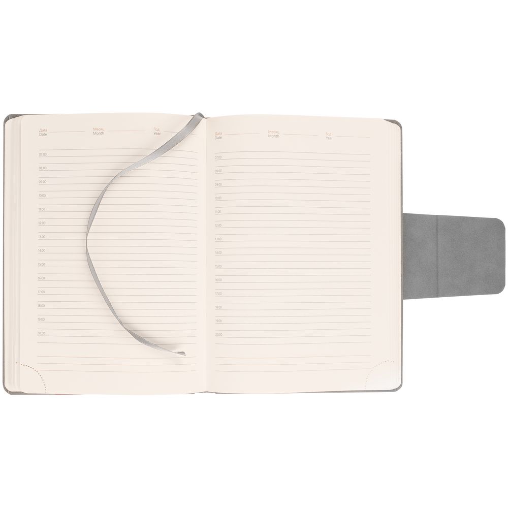 Ежедневник Capital, недатированный, серый (Изображение 5)