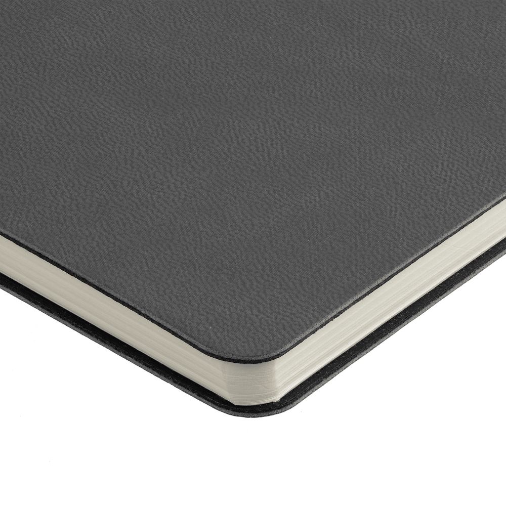 Блокнот Verso в клетку, темно-серый (Изображение 4)