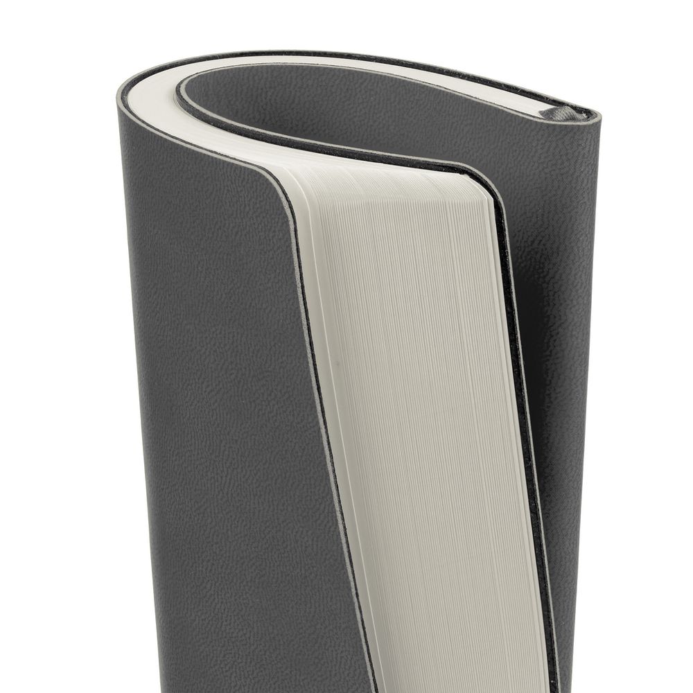 Блокнот Verso в клетку, темно-серый (Изображение 5)