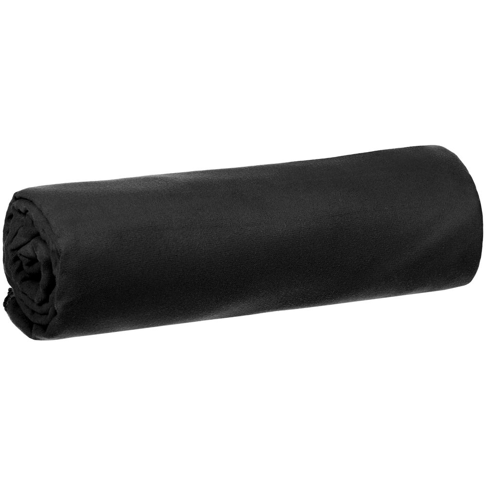 Полотенце спортивное Snaab, черное (Изображение 2)