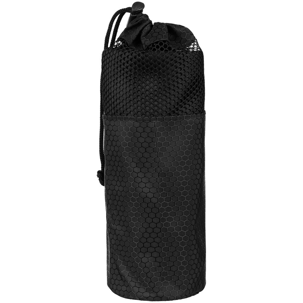 Полотенце спортивное Snaab, черное (Изображение 5)