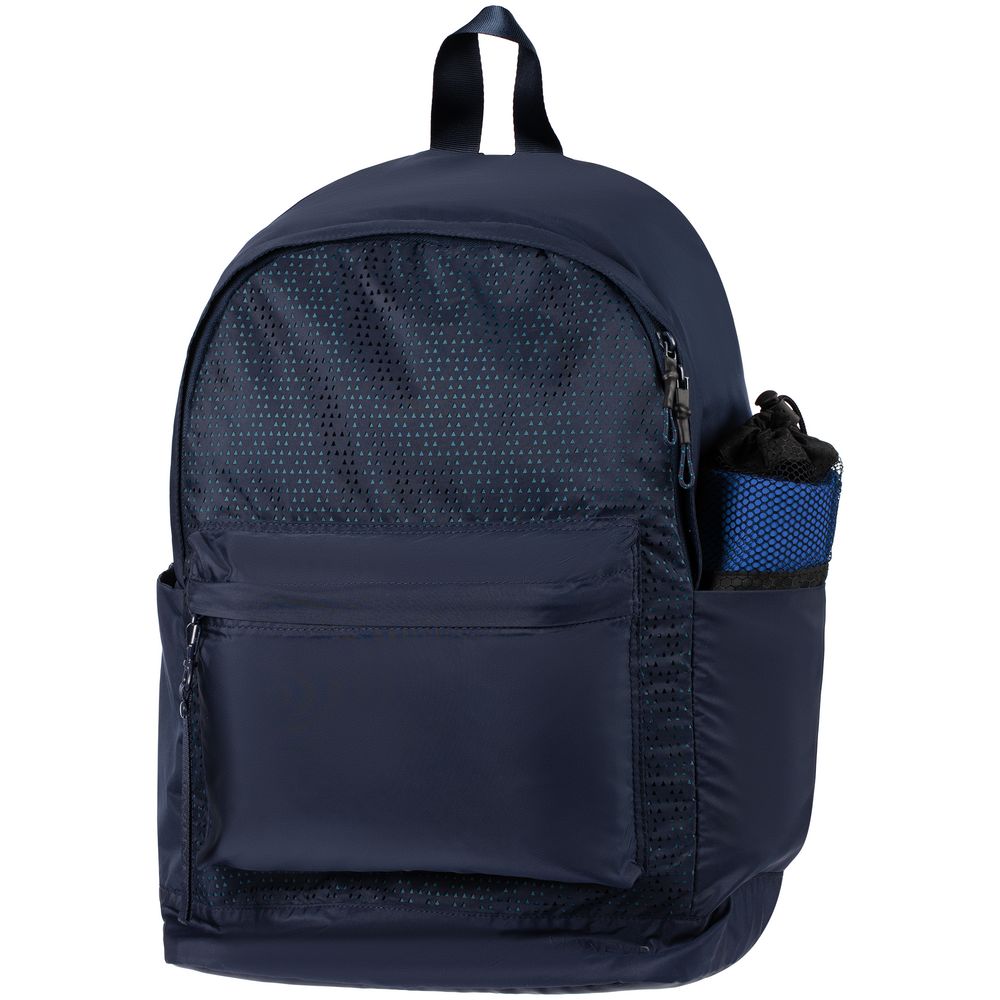 Полотенце спортивное Snaab, синее (Изображение 6)