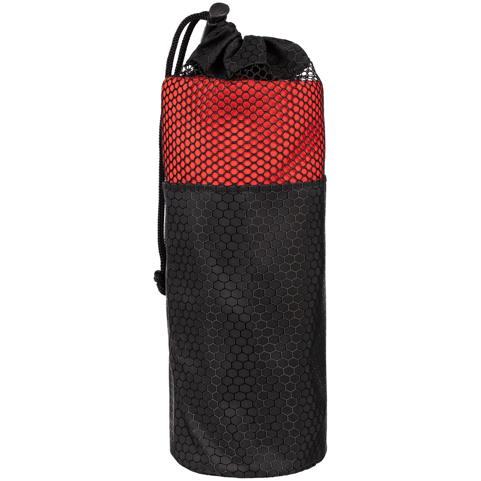 Полотенце спортивное Snaab, красное (Изображение 7)