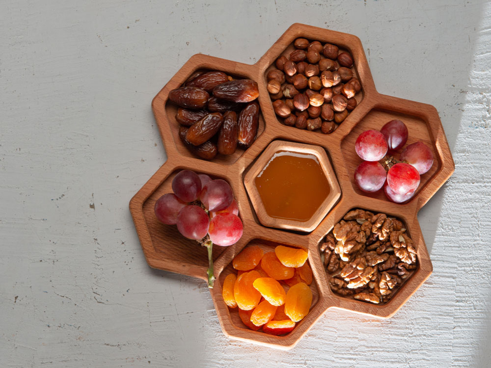 Менажница соты с одной соусницей Соты (Р) (Изображение 11)