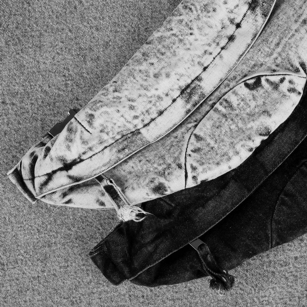 Поясная сумка W6, серая (Изображение 2)