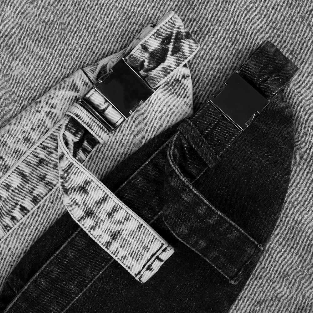 Поясная сумка W6, серая (Изображение 4)