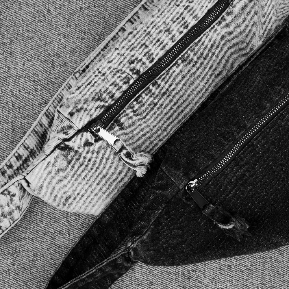 Поясная сумка W6, черная (Изображение 3)