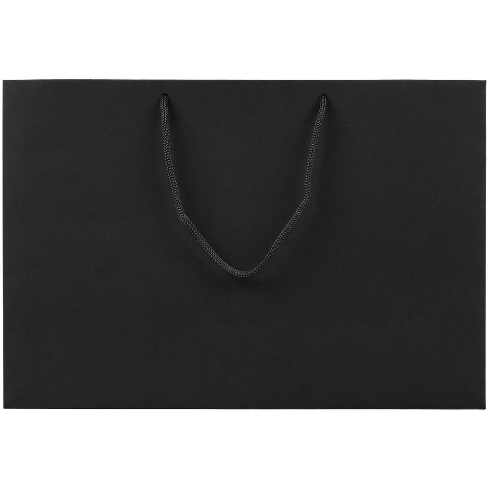 Пакет бумажный Ample Plus S, черный (Изображение 2)