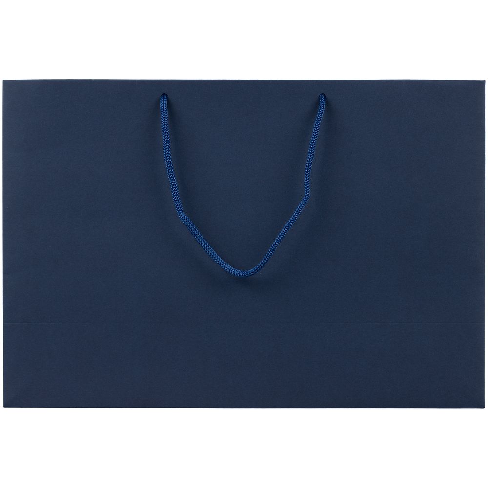 Пакет бумажный Ample Plus S, синий (Изображение 2)