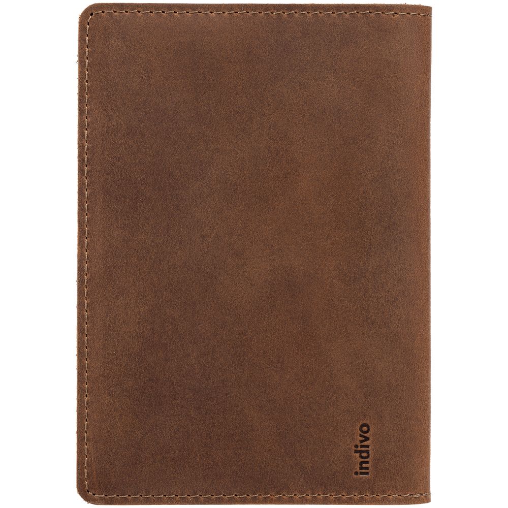 Обложка для паспорта inStream, коричневая (Изображение 2)